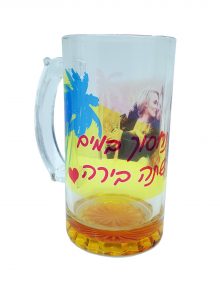 הדפסה על כוס בירה