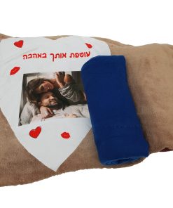 שמיכה עם הדפסה
